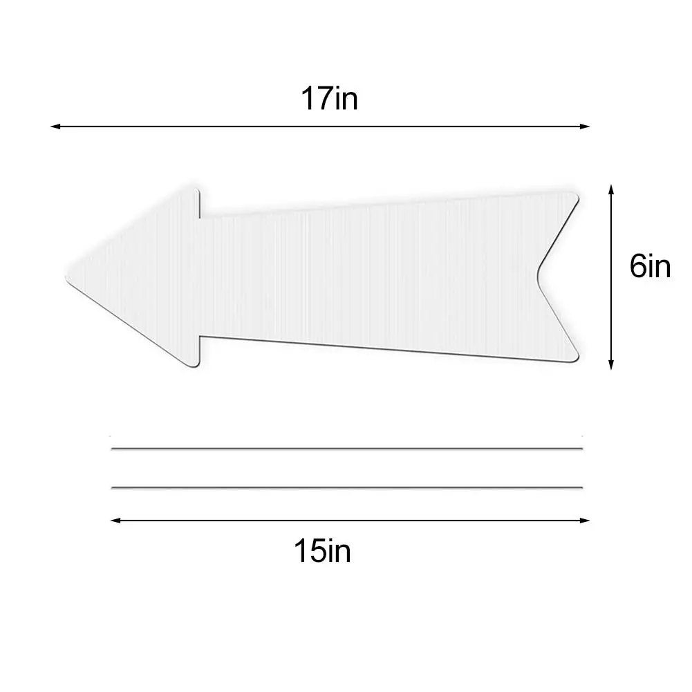 Yard Sign Blank - Sinais de quintal em branco diy