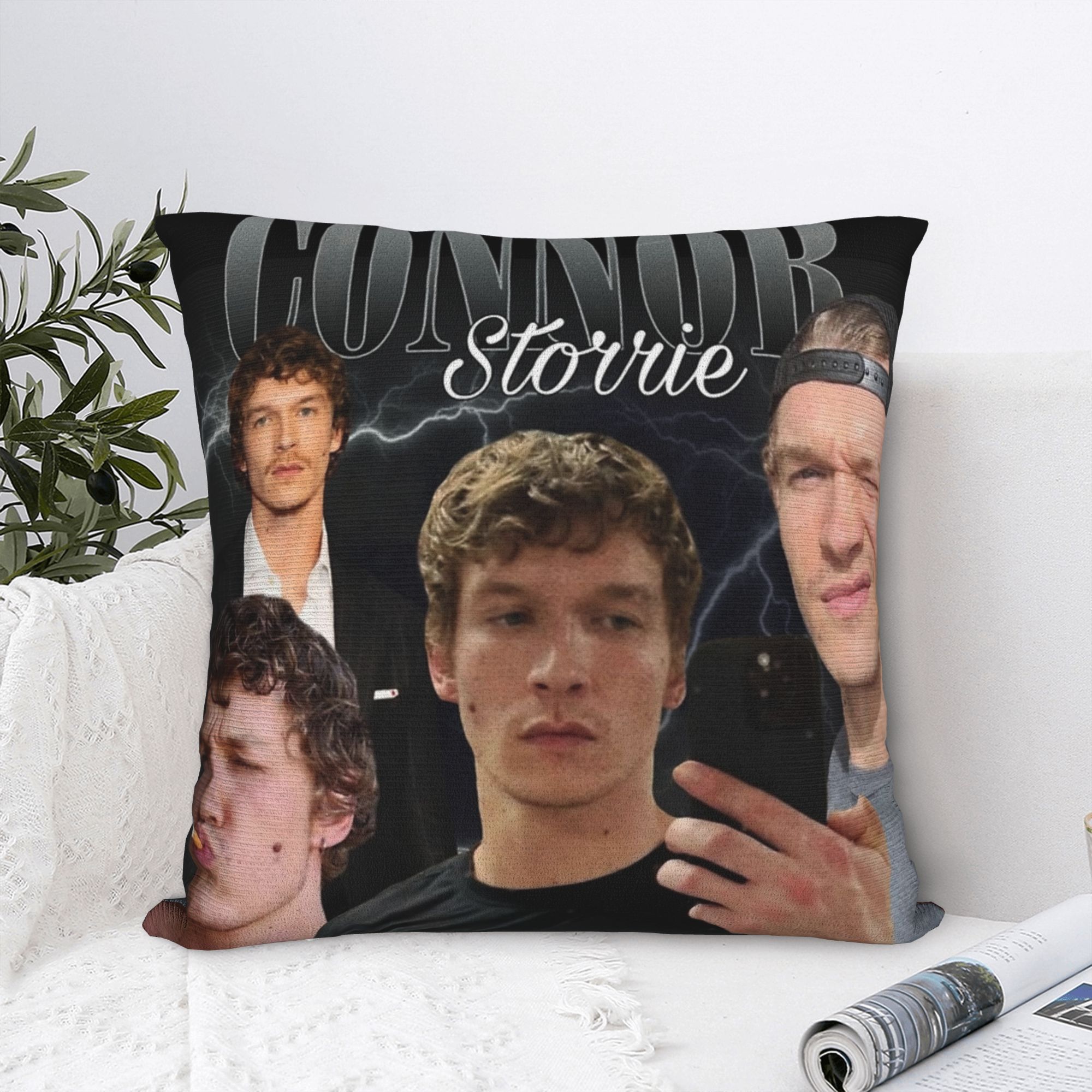 Pillow Cover Sublimation - Connor storrie avivalaria aquecida ilya rozanov
