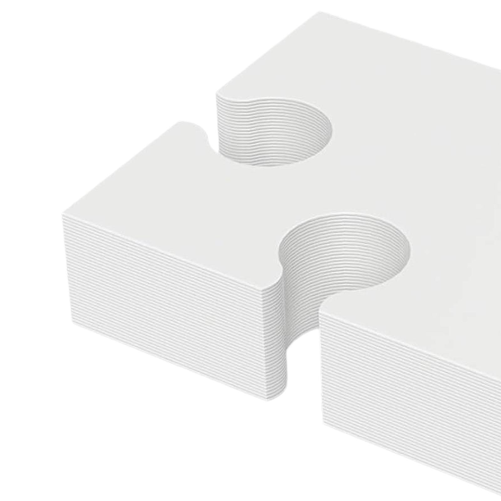 Puzzle Blank White - Quebra-Cabeças em Papelão Branco Personalizados para