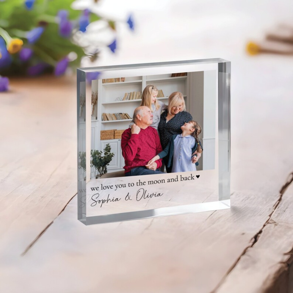 Photo Acrylic Block - Bloco de Acrílico Personalizado com Foto,
