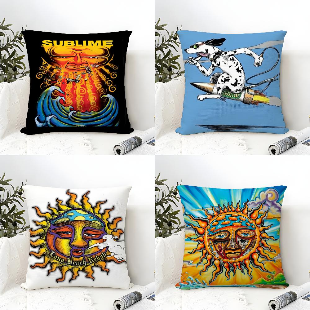 Pillow Cover Sublimation - Capa de Almofada S-Sublime Band Reggae