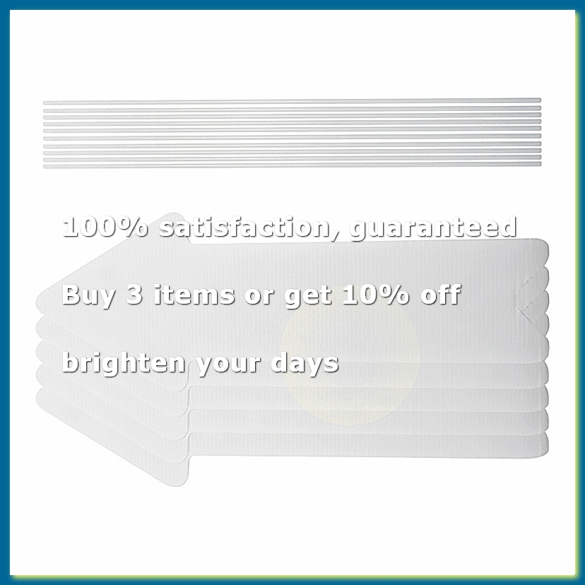 Yard Sign Blank - Pacote com 5 Placas de Direção