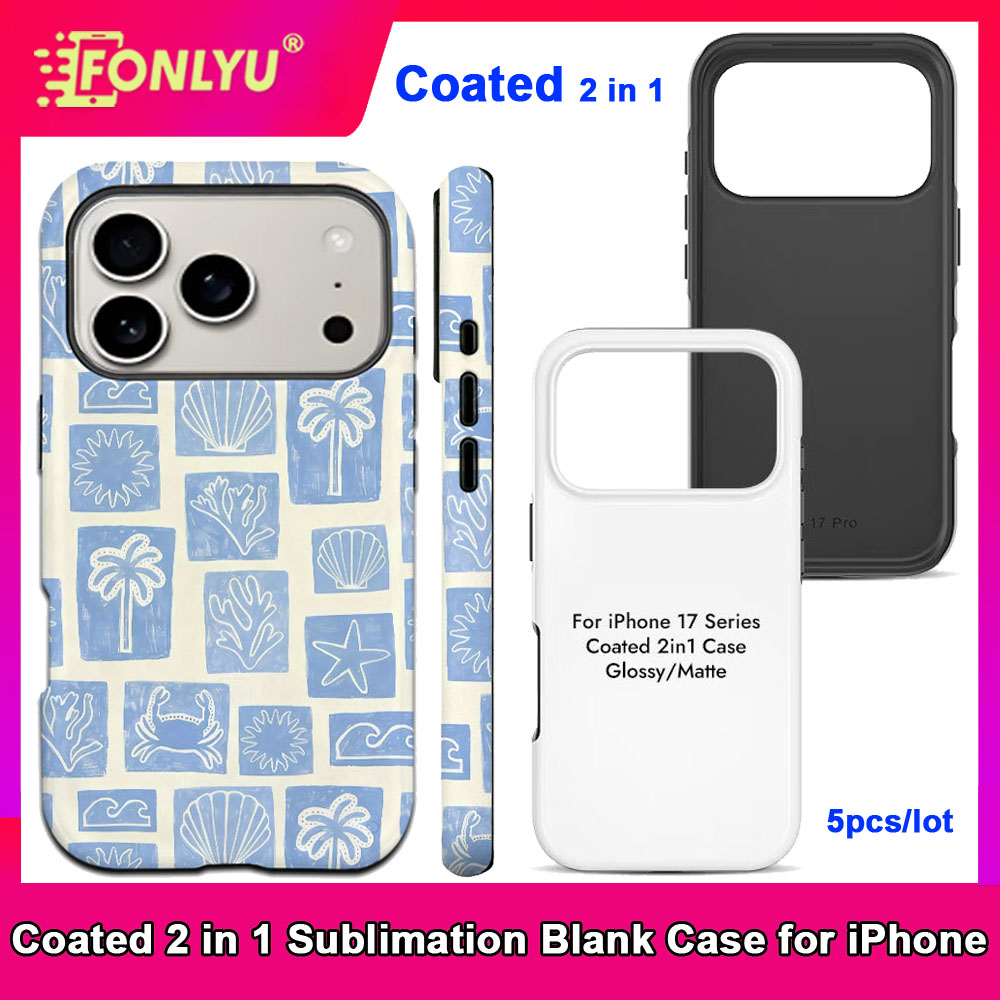 Phone Case Blank Print - Fonlyu 5 peças revestidas 2 em