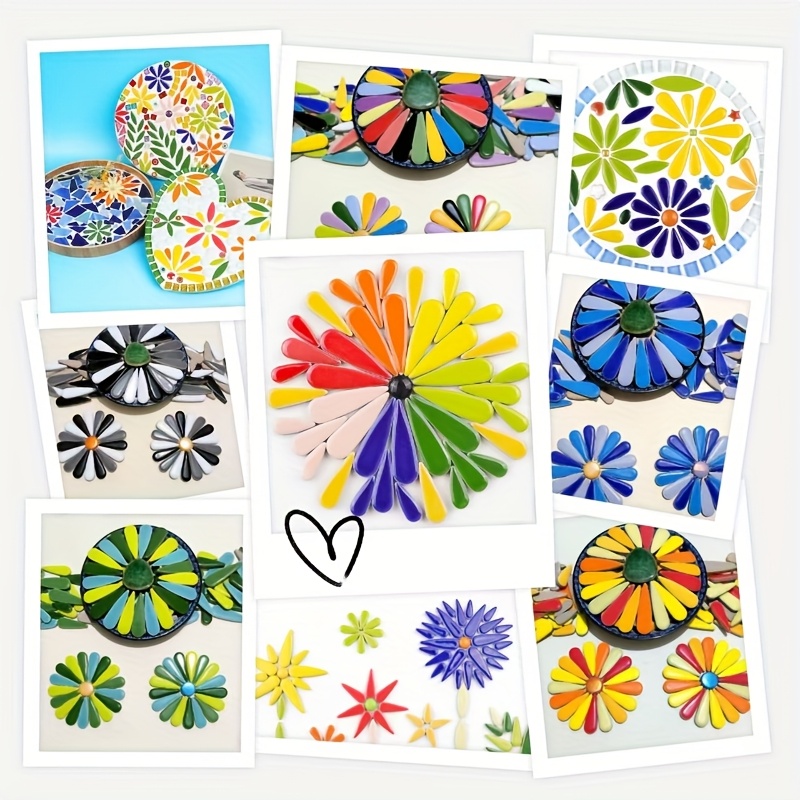 Ceramic Tile Blank - 50g de Pastilhas de Cerâmica em