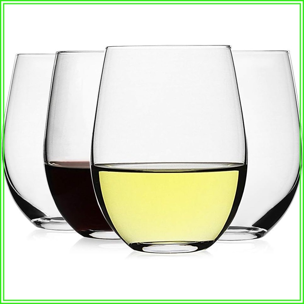 Tumbler 20Oz White - Conjunto de 4 Copos de Vinho