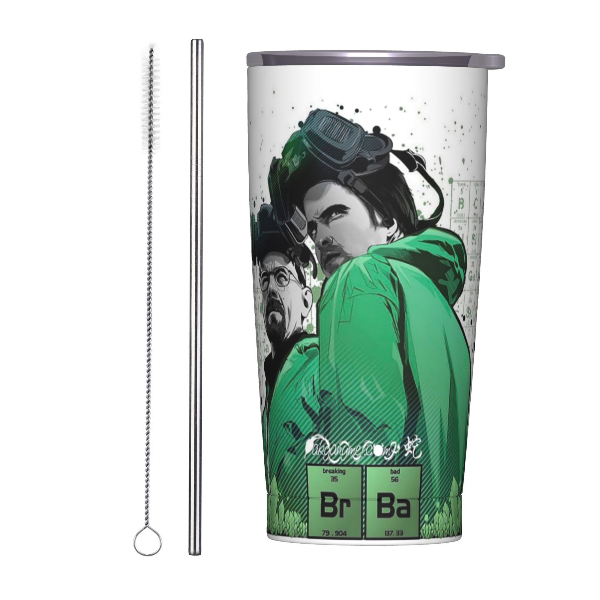 Tumbler 20Oz White - Copo Térmico Breaking Bad Walter White,