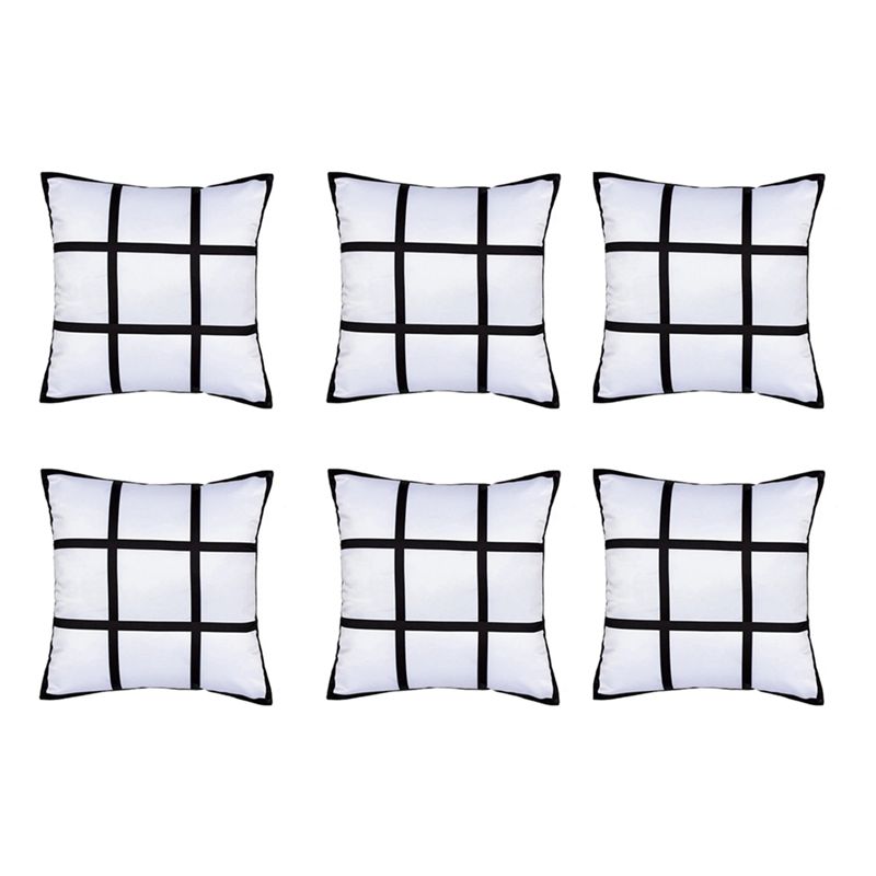 Pillow Cover Sublimation - ABKJ-6 Peças Capa de Almofada em