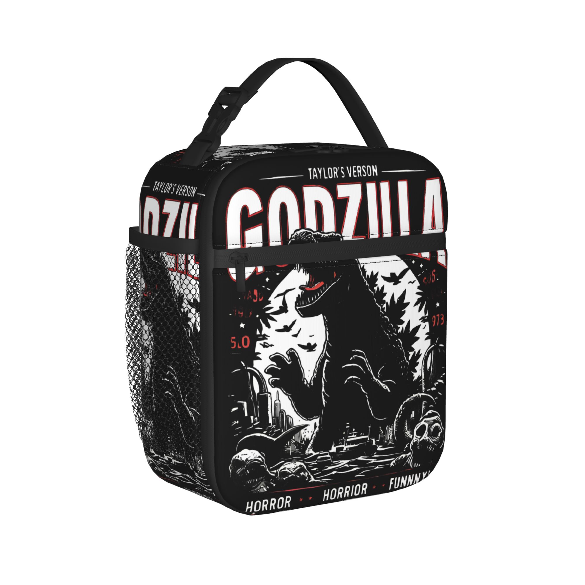Tote Bag Sublimation - Bolsa térmica Godzillaed Anime, bolsa térmica