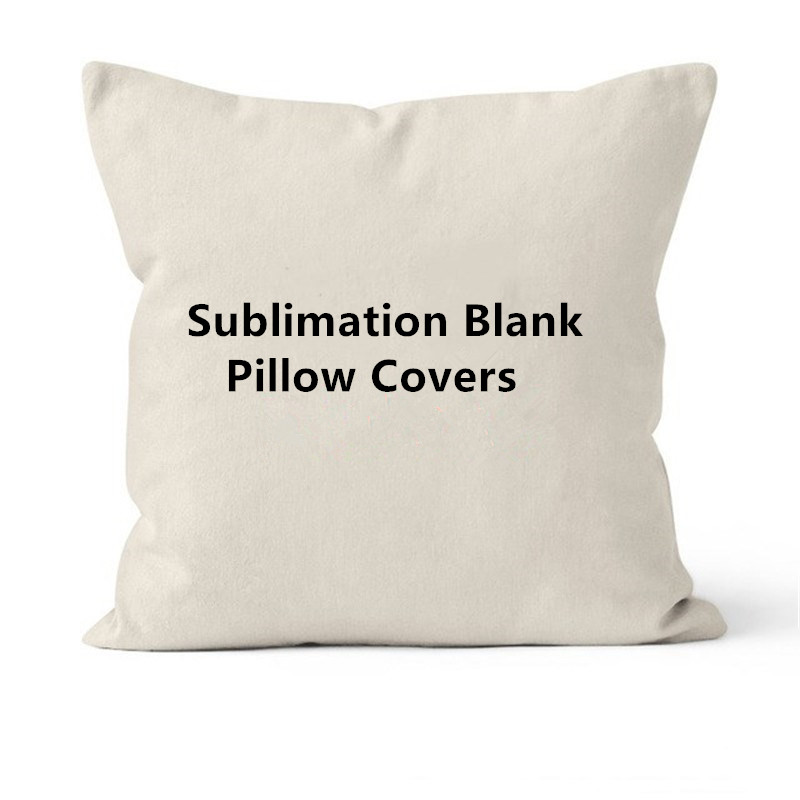 Pillow Cover Sublimation - 10 Peças de Capas de Almofada