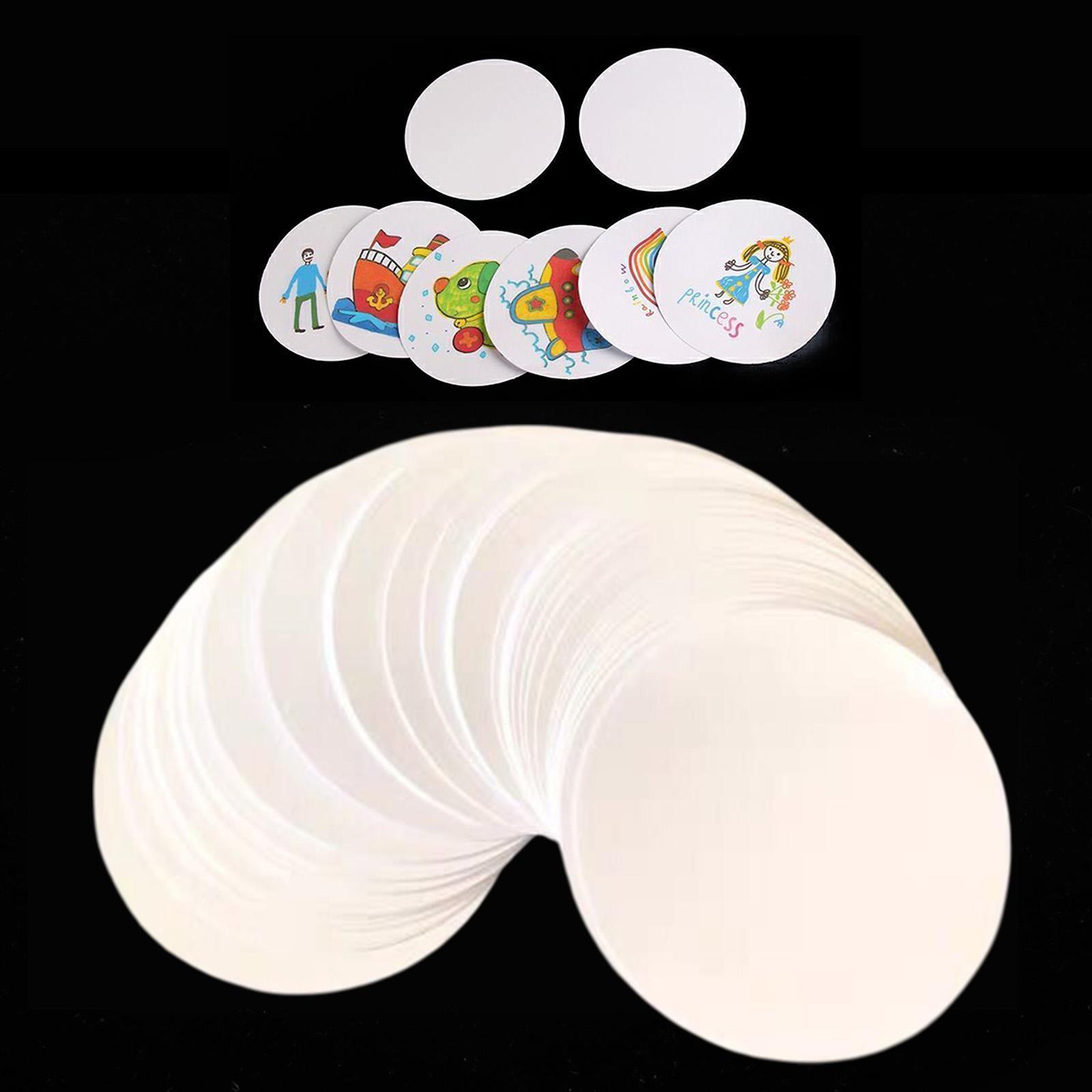 Button Badge Blank - 100 Peças de Bases para Crachás