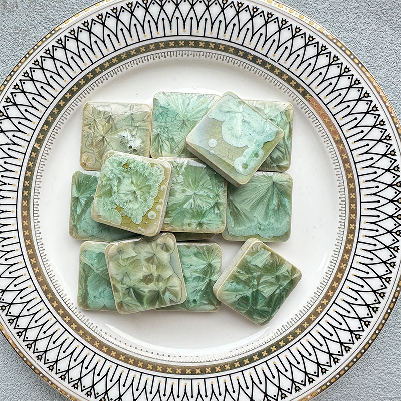 Ceramic Tile Blank - 100g diy telhas de mosaico cerâmica