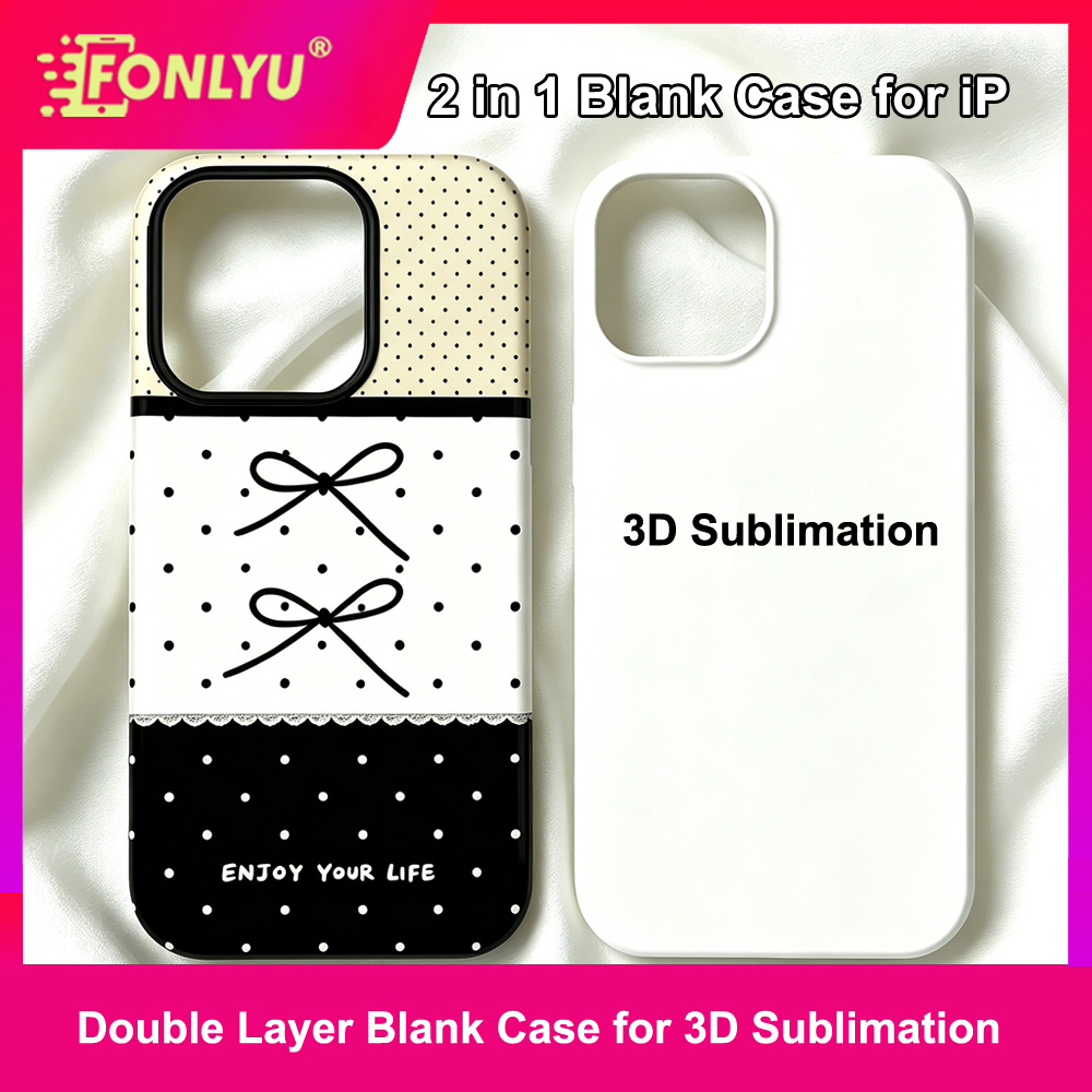 FONLYU Capa de Celular 2 em 1  - Phone Case Blank Print avaliação e preço