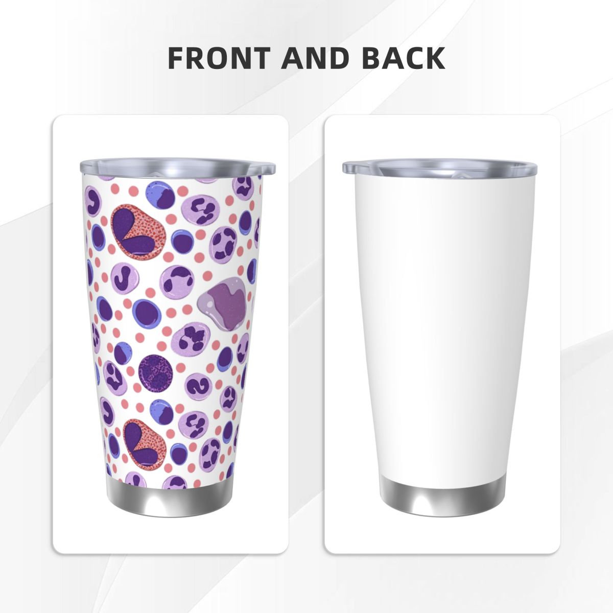 Grande padrão de células sangu - Tumbler 20Oz White avaliação e preço