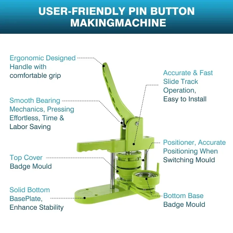 Máquina de fazer botões de cra - Button Badge Blank avaliação e preço