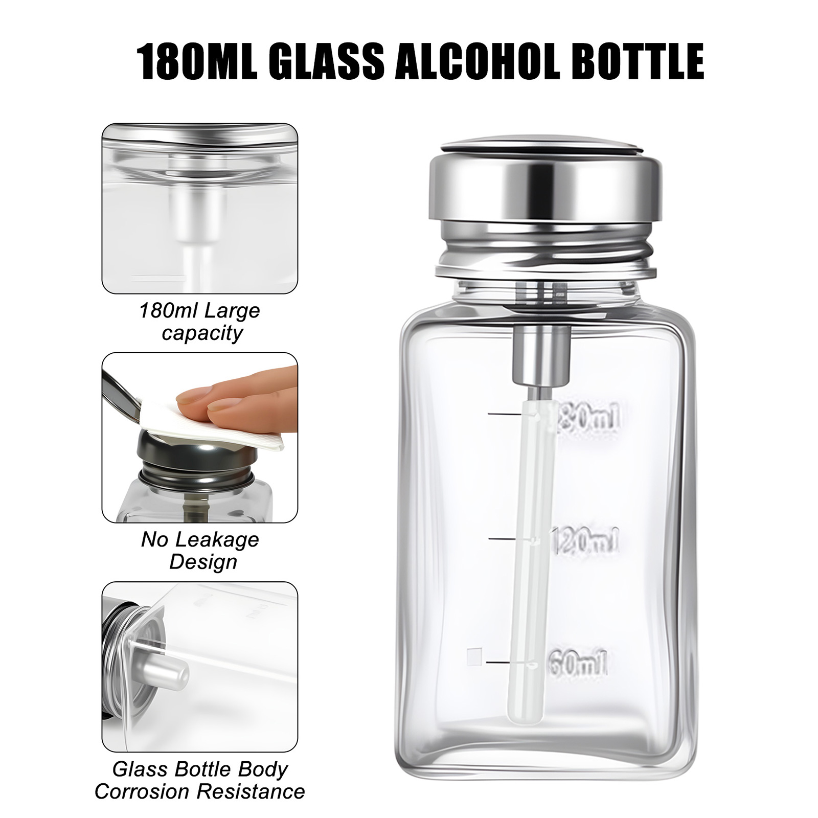 Frasco de Vidro para Unhas de  - Water Bottle Blank avaliação e preço