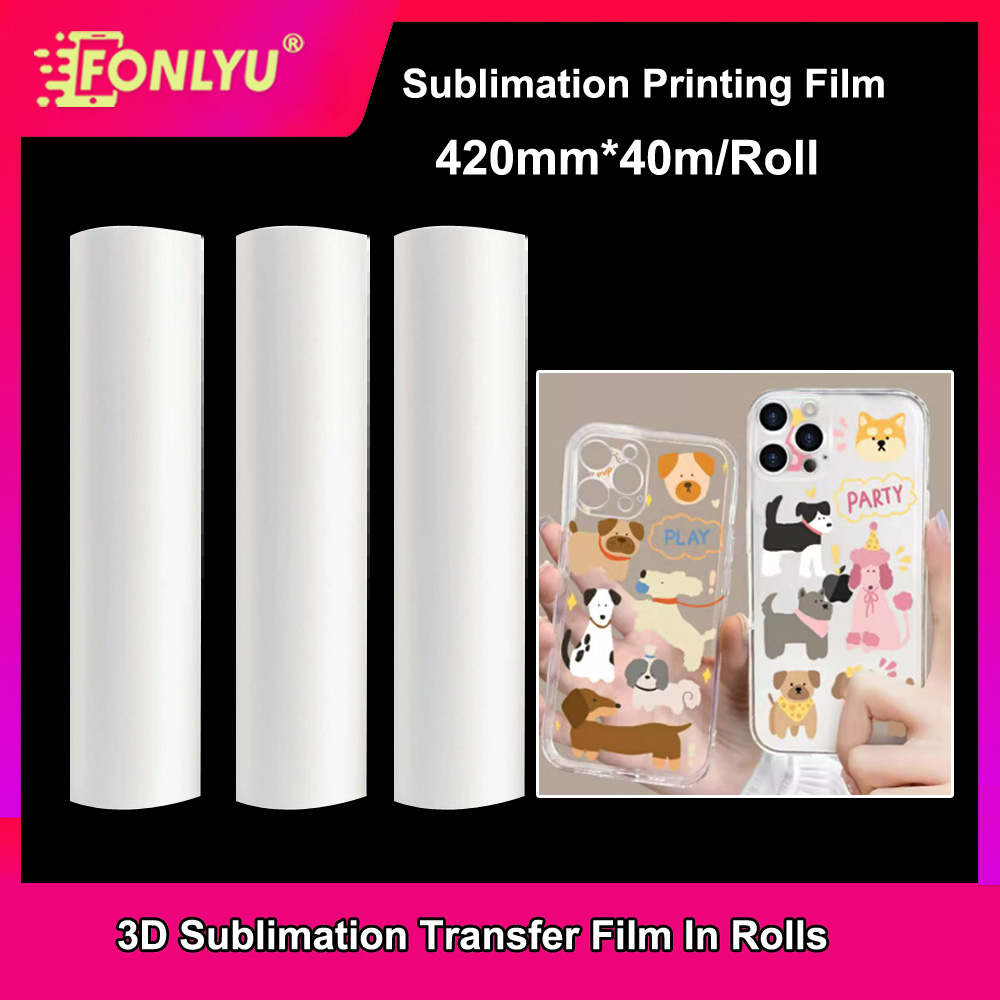 Fonlyu 420mm * 40mm rolo de pa - Phone Case Blank Print avaliação e preço
