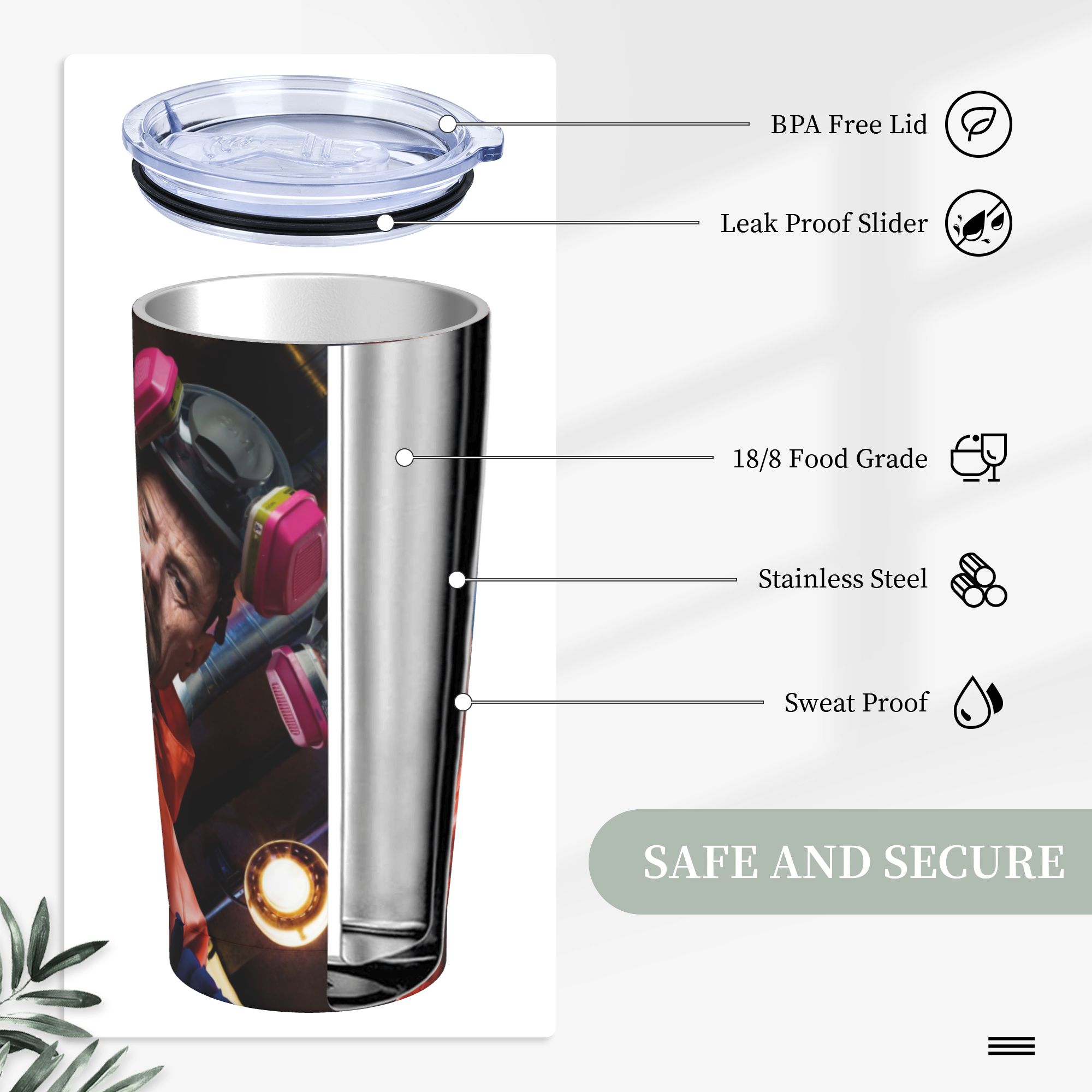 Copo Térmico Walter White Pink - Tumbler 20Oz White avaliação e preço