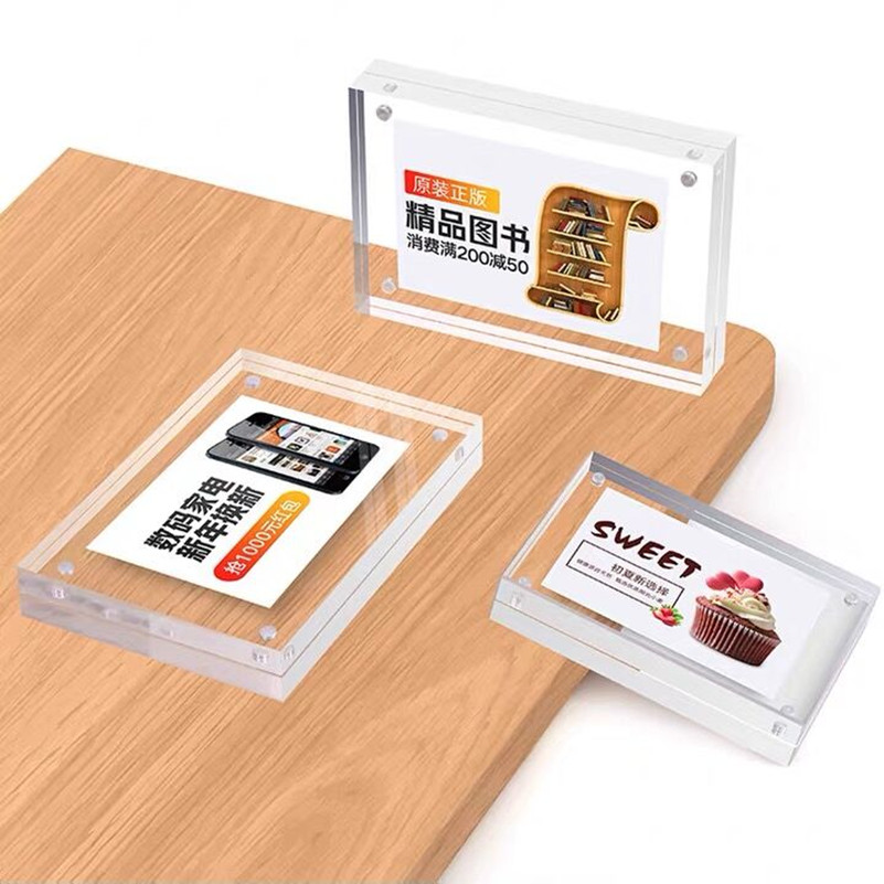 90x55mm magnético acrílico pre - Photo Acrylic Block avaliação e preço