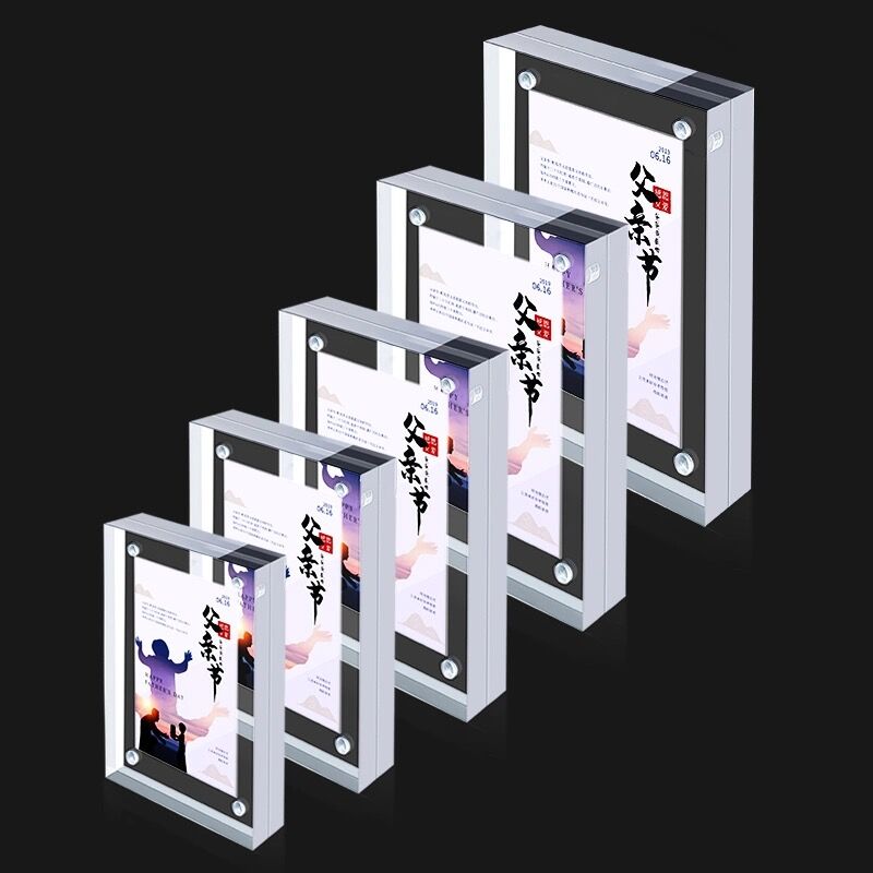 90x55mm magnético acrílico pre - Photo Acrylic Block avaliação e preço
