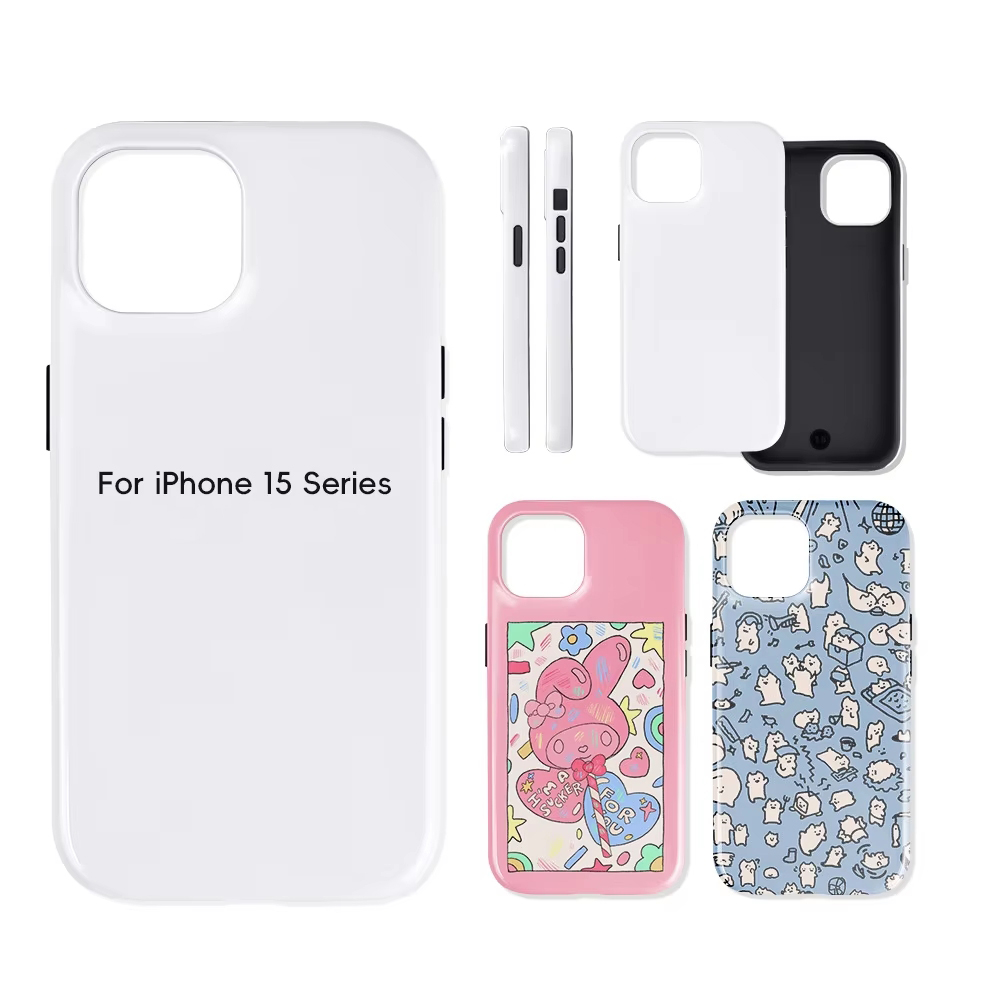 5 pçs 2 em 1 caso de telefone  - Phone Case Blank Print avaliação e preço