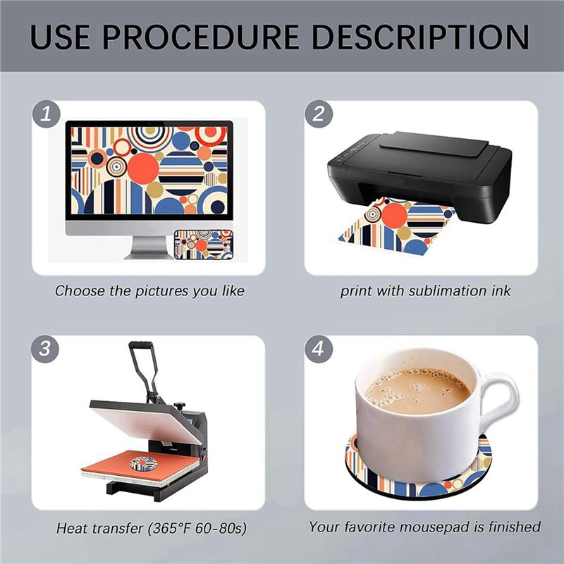 ABVT-160PC Porta-copos em Bran - Coaster Sublimation Blank avaliação e preço