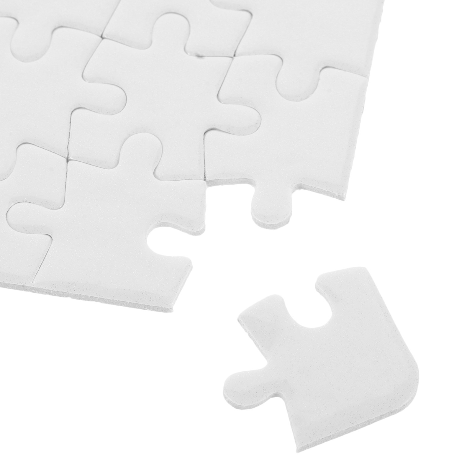 4 Folhas de Peças de Quebra-Ca - Puzzle Blank White avaliação e preço