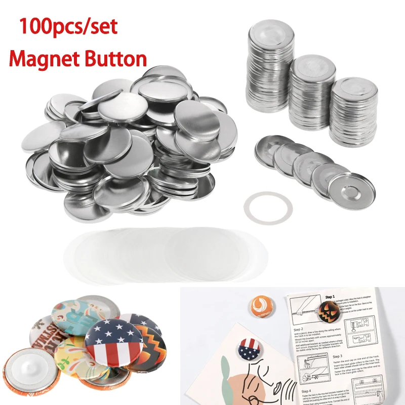 25mm 32mm 58mm diy ímãs de gel - Button Badge Blank avaliação e preço
