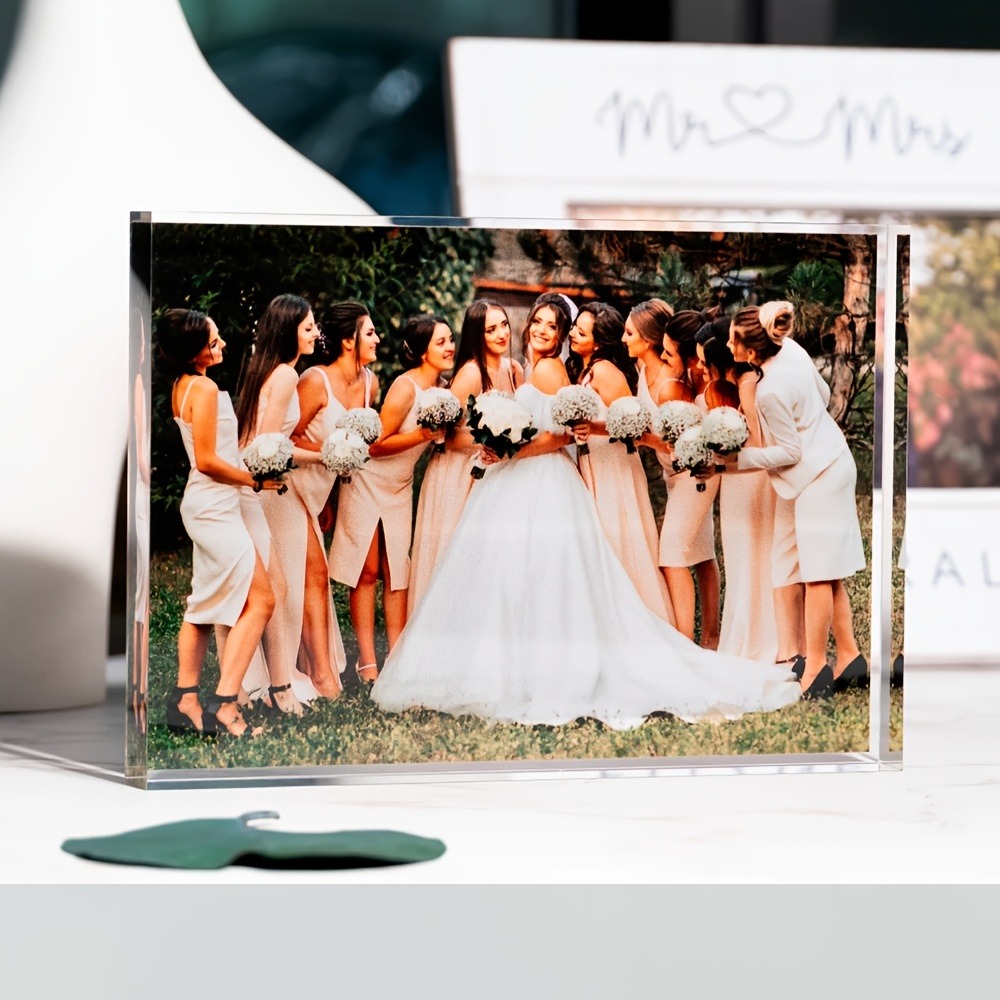 Bloco de Foto 3D Personalizado - Photo Acrylic Block avaliação e preço