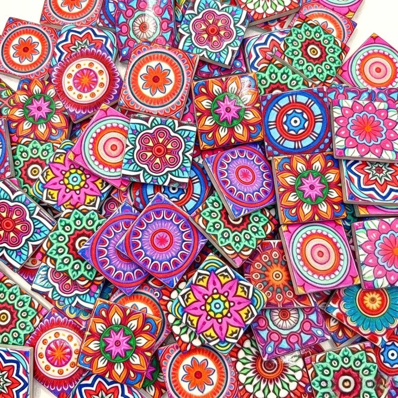 Mosaico Cerâmico com Estampa M - Ceramic Tile Blank avaliação e preço