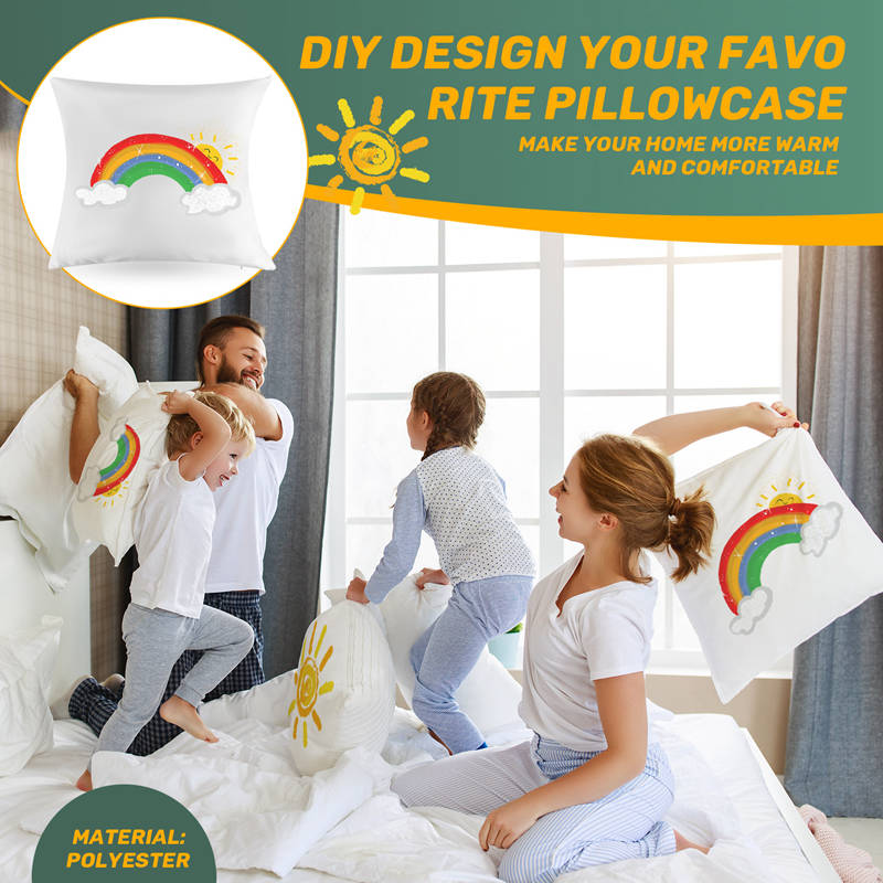 Capa de Almofada Branca Lisa 4 - Pillow Cover Sublimation avaliação e preço