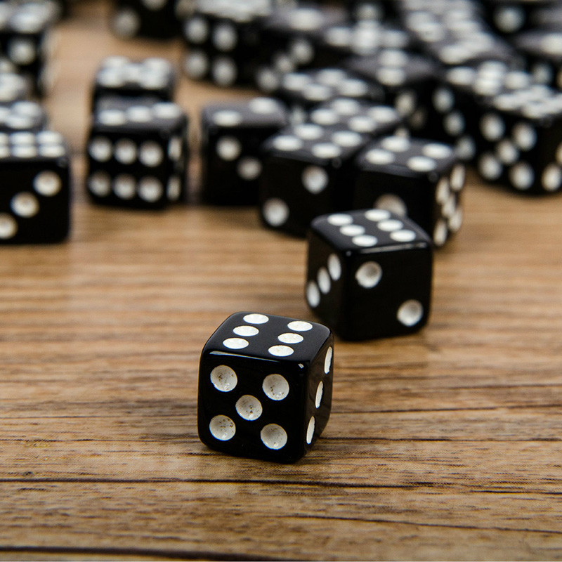 Square Point Dice para Criança - Puzzle Blank White avaliação e preço