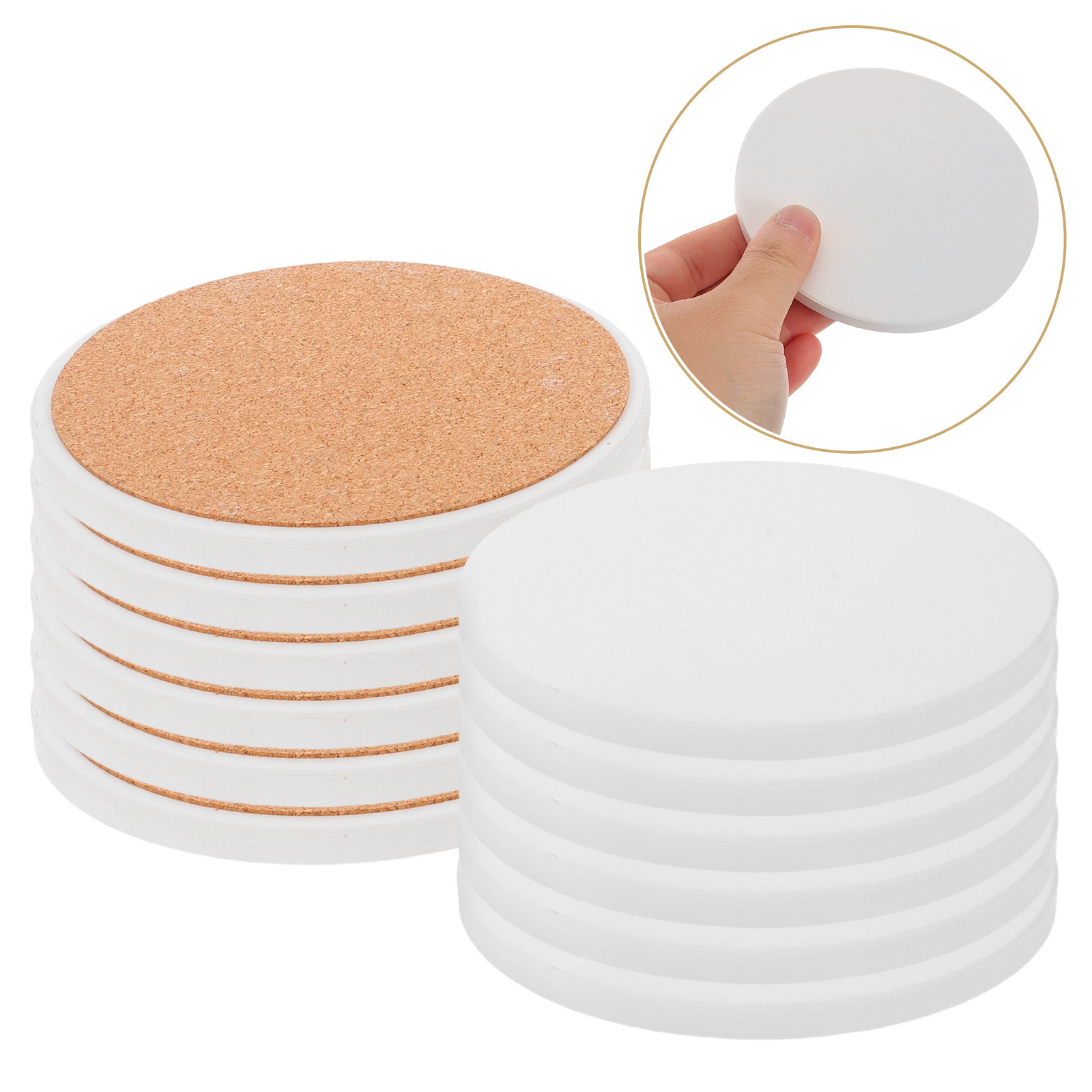 12 Peças de Porta-Copos Criati - Coaster Sublimation Blank avaliação e preço