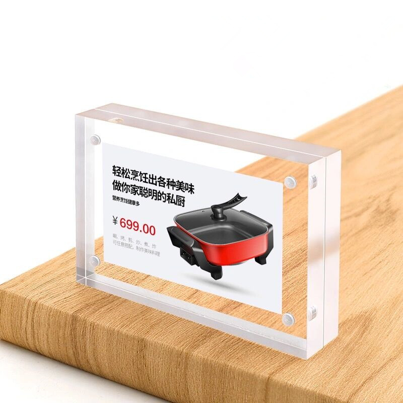 5 Peças Suporte Magnético de A - Photo Acrylic Block avaliação e preço