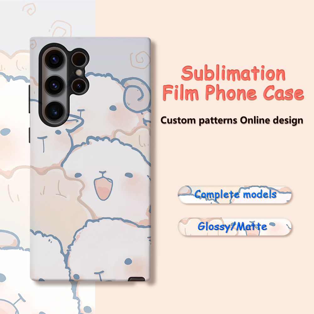 5 pçs revestido 2 em 1 casos d - Phone Case Blank Print avaliação e preço