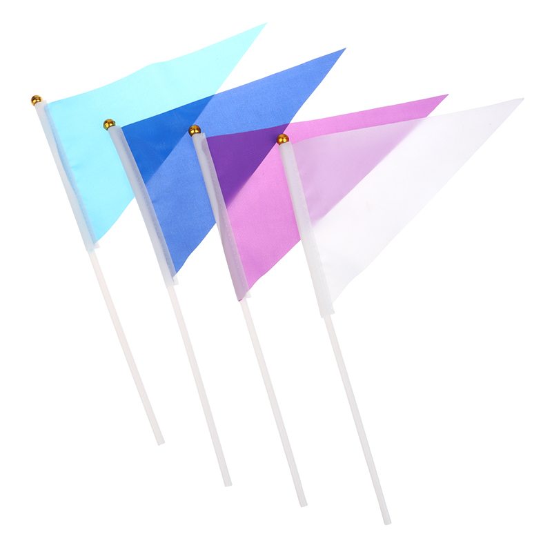 10 bandeiras triangulares colo - Yard Sign Blank avaliação e preço