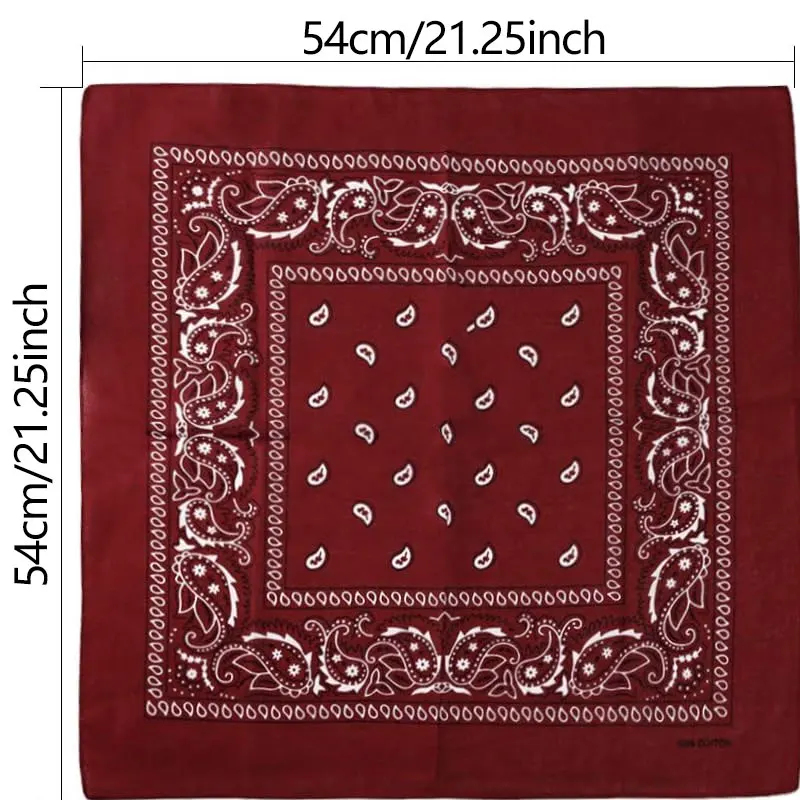 1 unidade Lenço Hip Hop Cowboy - Bandana Blank White avaliação e preço