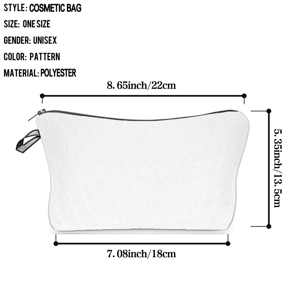 Bolsa de maquiagem feminina mo - Pillow Cover Sublimation avaliação e preço