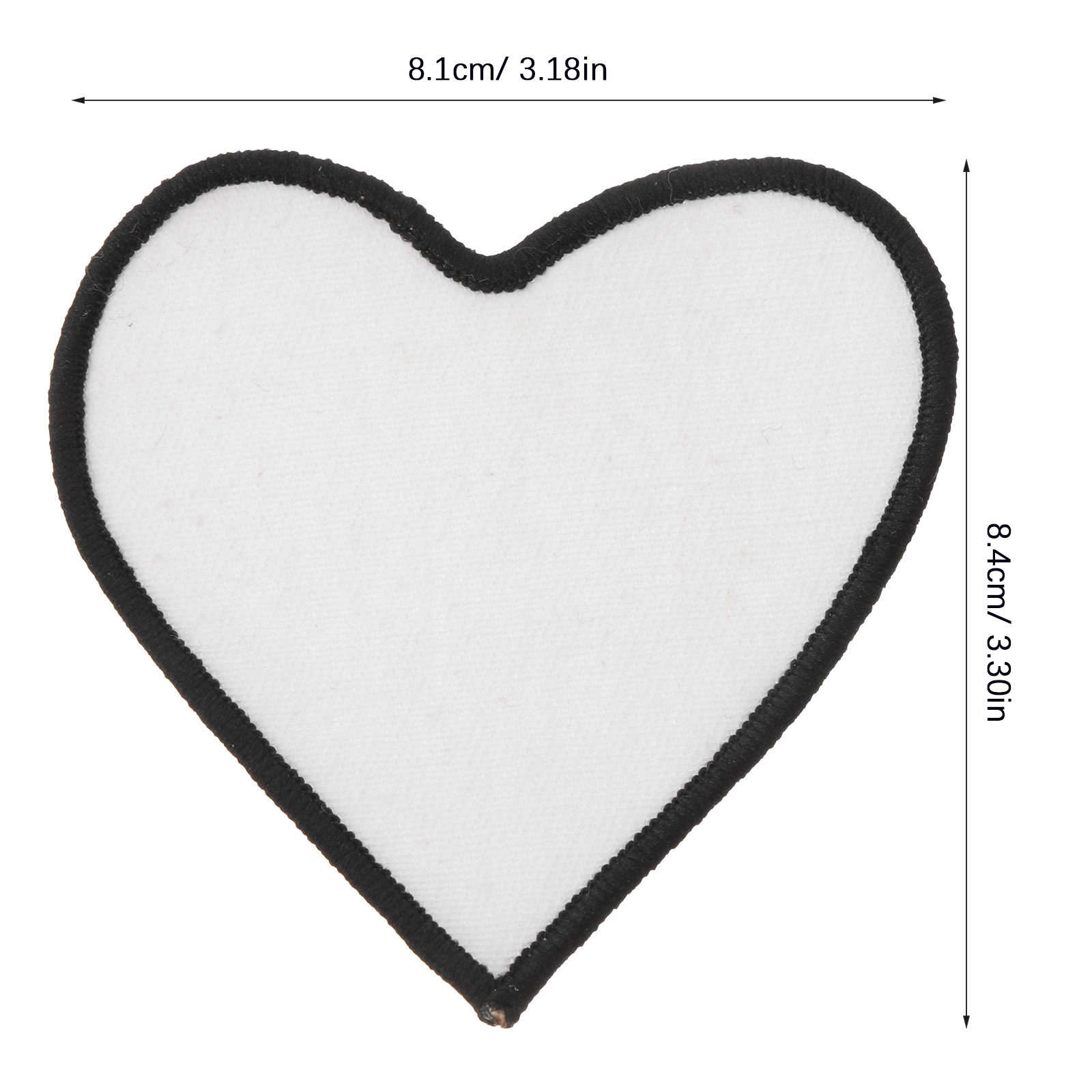 10 Peças de Patches em Branco  - Hat Sublimation Blank avaliação e preço