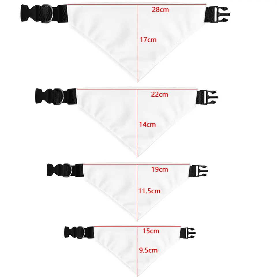 Sublimação branco em branco cã - Bandana Blank White avaliação e preço
