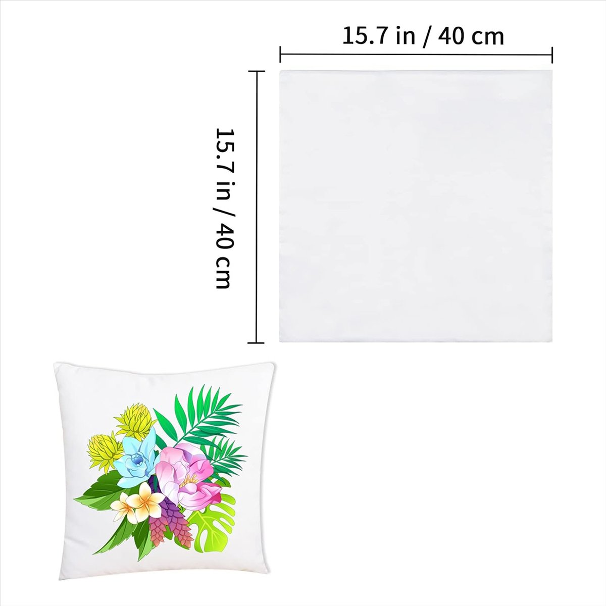 ABZT 15 Peças de Capas de Almo - Pillow Cover Sublimation avaliação e preço