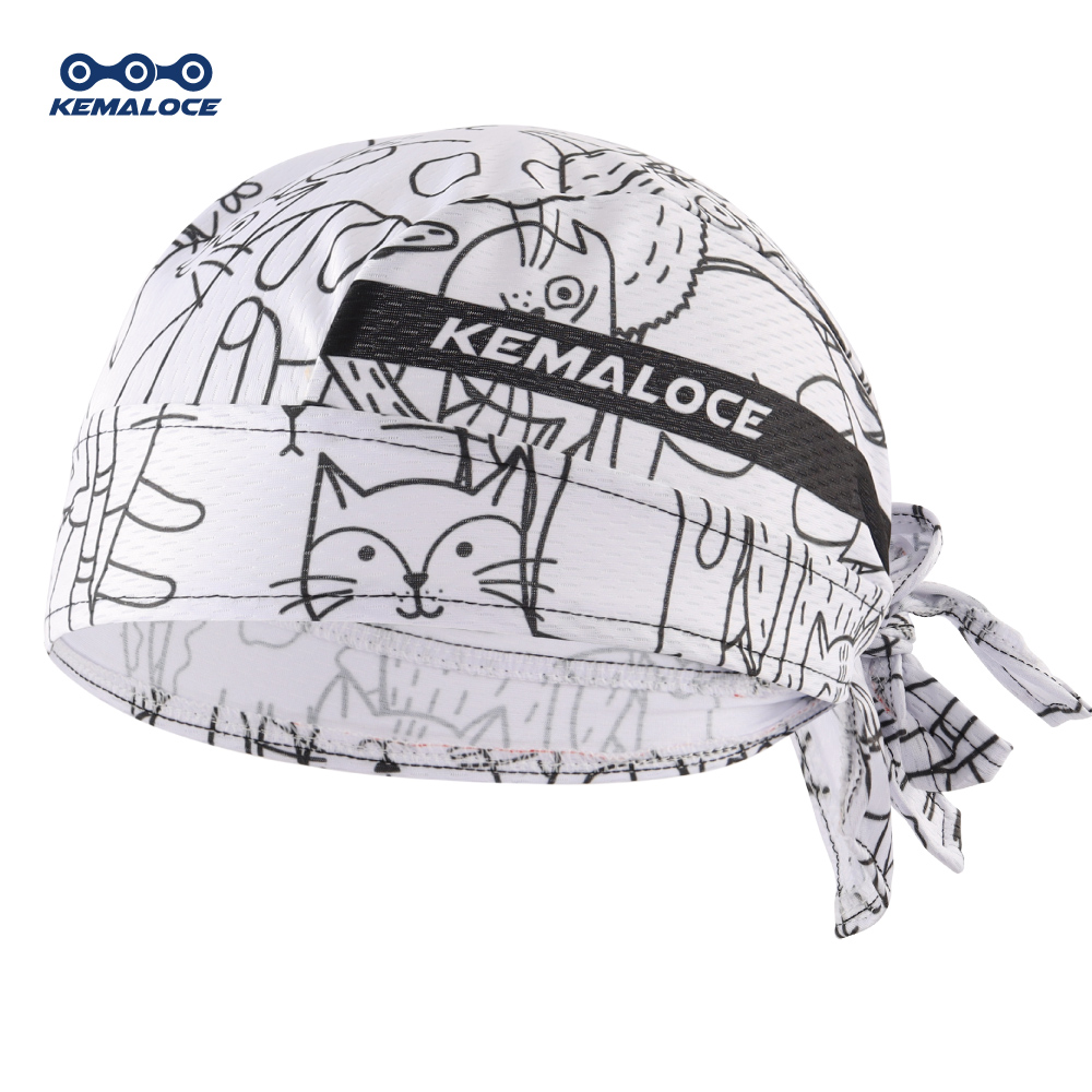 KAMALOCE-UV Protection Cycling - Bandana Blank White avaliação e preço