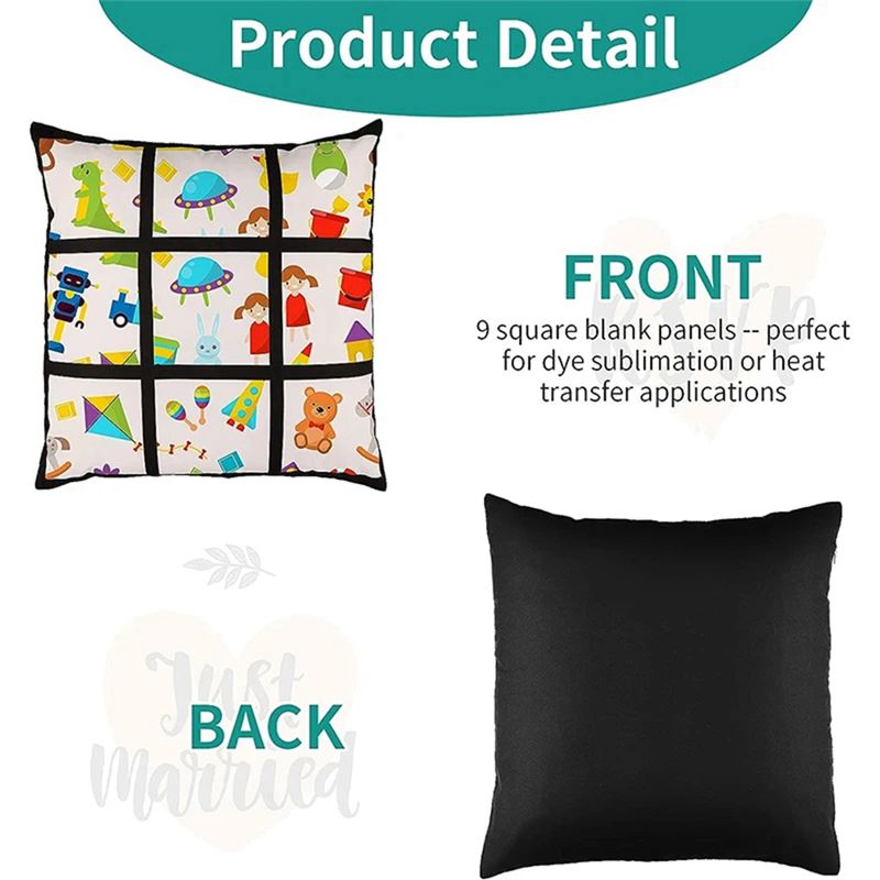 ABKJ-6 Peças Capa de Almofada  - Pillow Cover Sublimation avaliação e preço