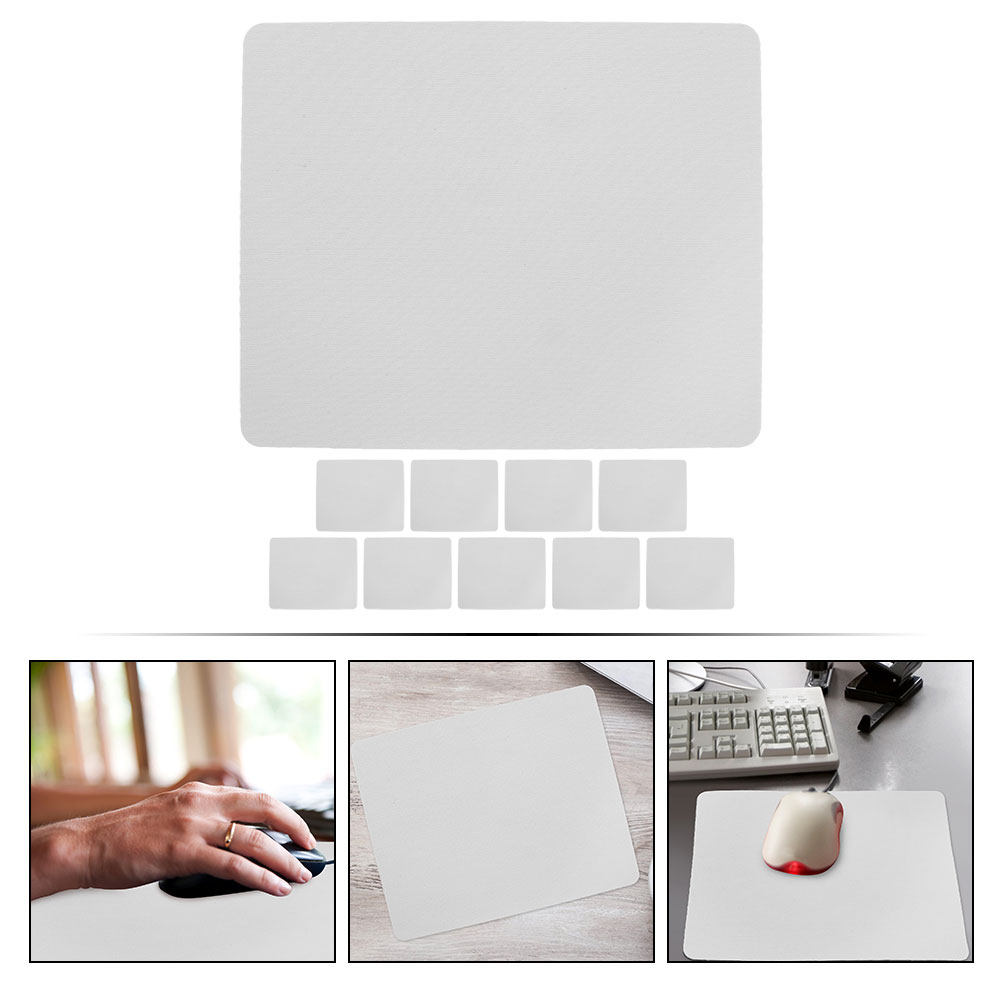 10 Peças de Mouse Pad Grande c - Mouse Pad Blank Sublimation avaliação e preço
