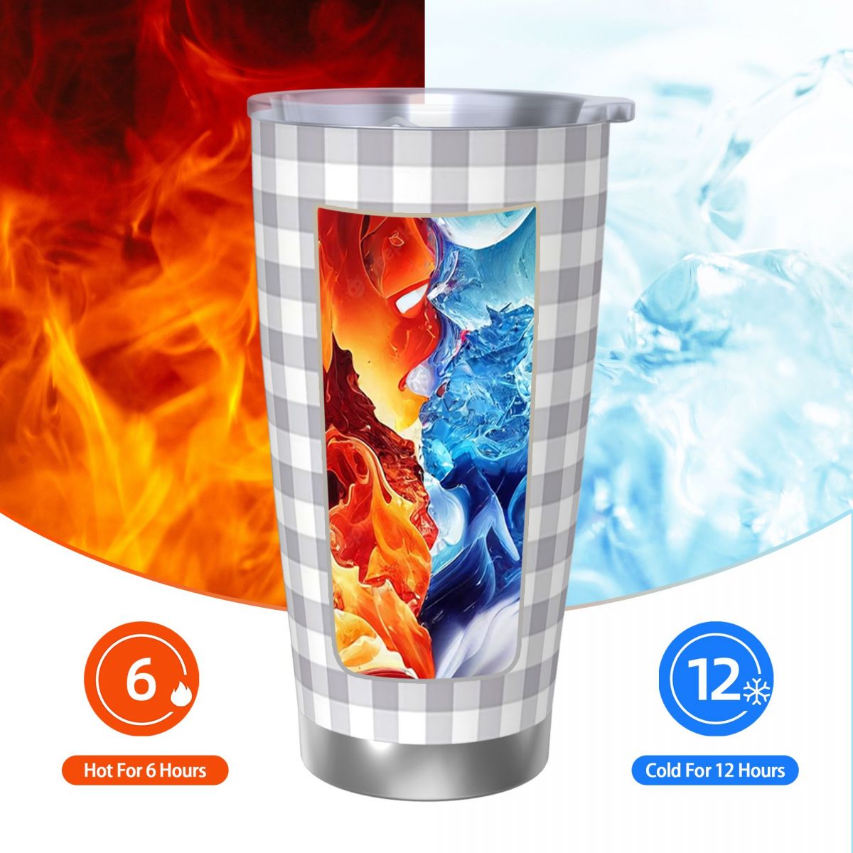Copo de aço inoxidável de guin - Tumbler 20Oz White avaliação e preço
