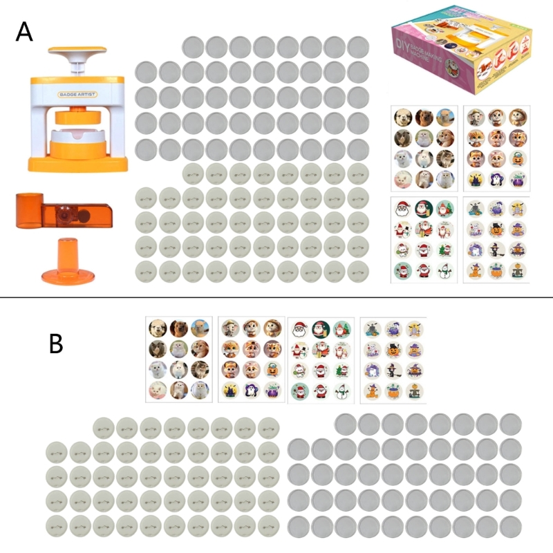 Máquina de fazer botões, máqui - Button Badge Blank avaliação e preço
