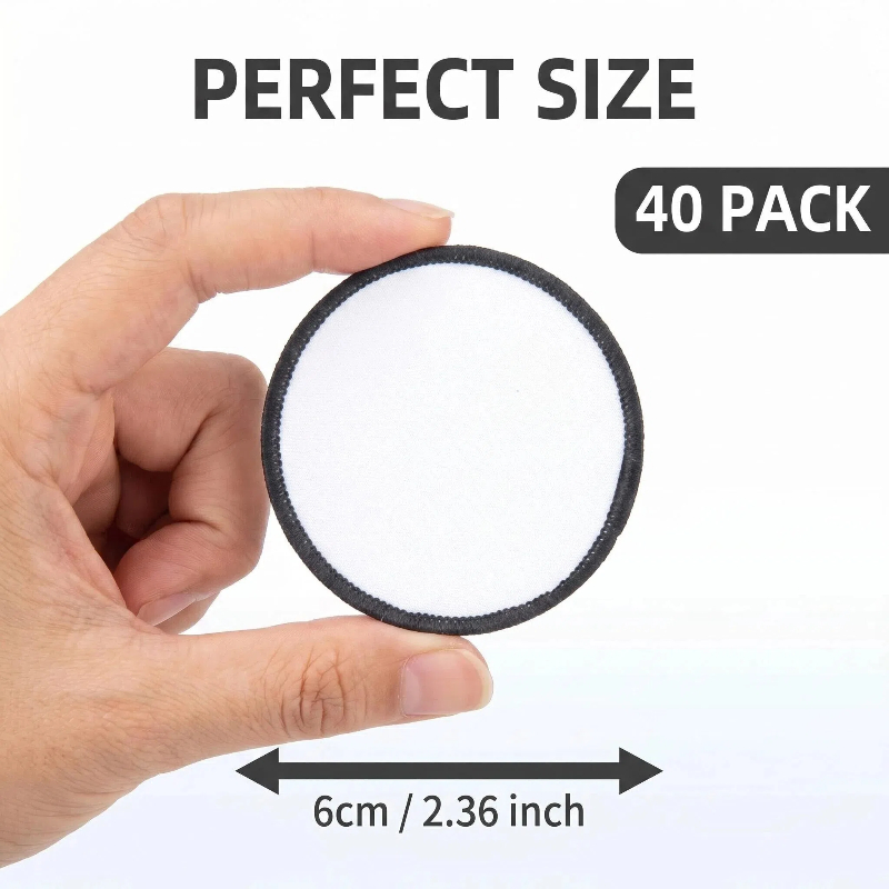 40 peças de patches de sublima - Hat Sublimation Blank avaliação e preço