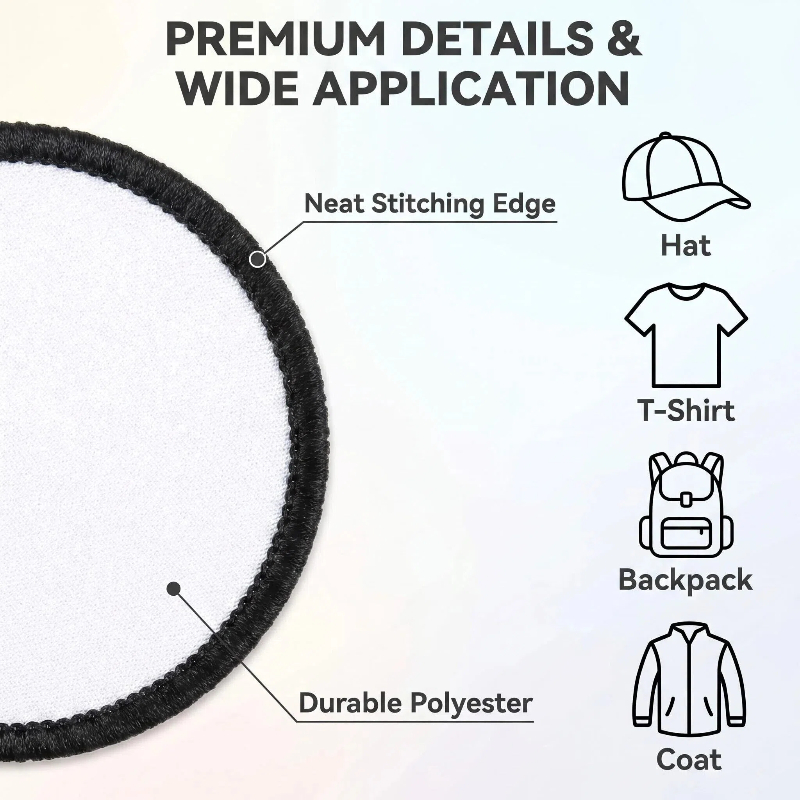 40 peças de patches de sublima - Hat Sublimation Blank avaliação e preço
