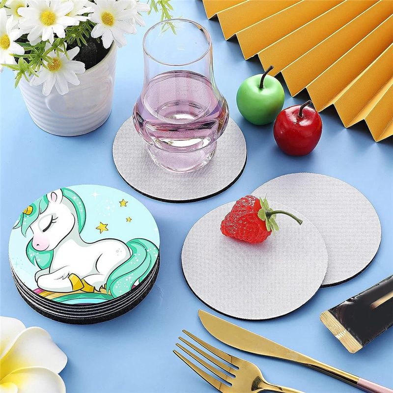 AB46 - Novas Bases para Copos  - Coaster Sublimation Blank avaliação e preço