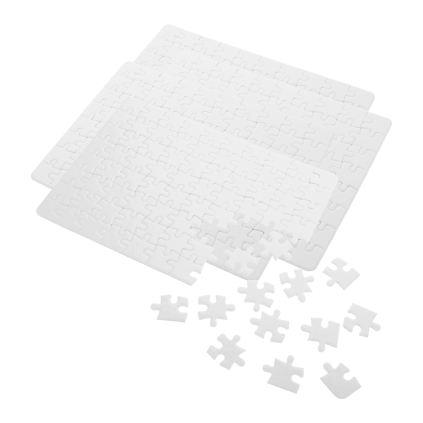 4 Folhas de Quebra-Cabeças em  - Puzzle Blank White avaliação e preço