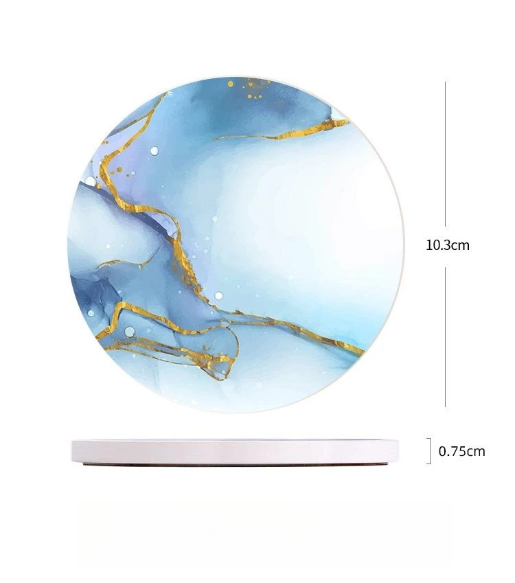 Coasters cerâmicos absorventes - Coaster Sublimation Blank avaliação e preço